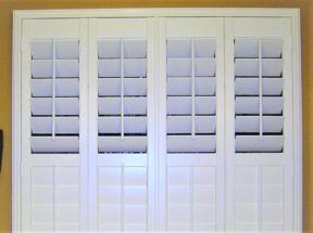 Woodlore Shutters with Divider Rails 2